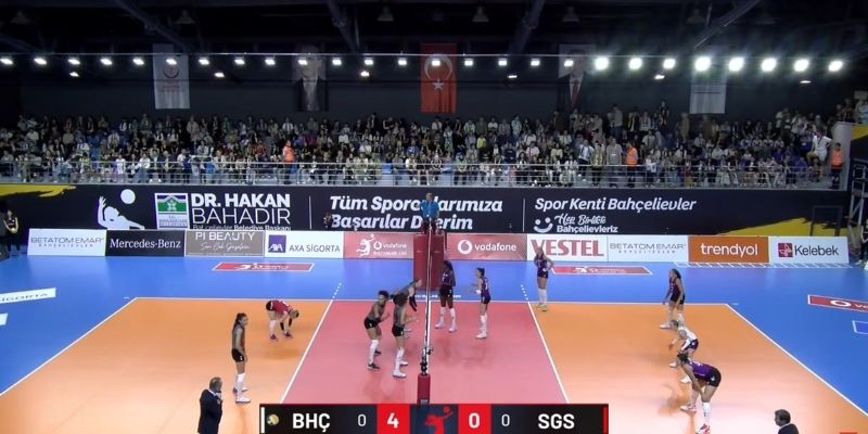 Bahçelievler Belediyesi Voleybol Takımı, Keçiören Belediyesi Sigorta Shop’u 3-0 Mağlup Etti